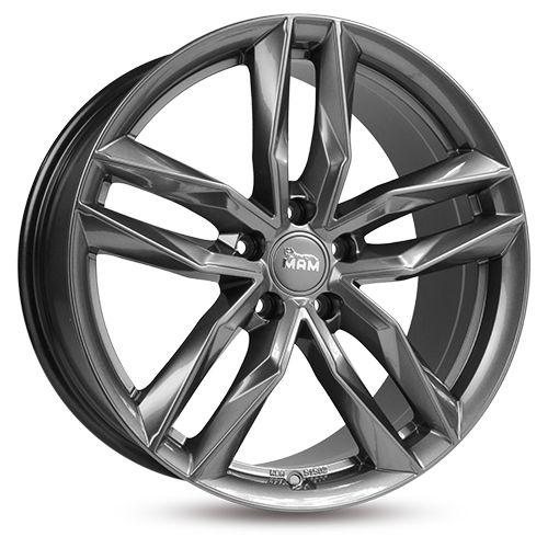 MAM WHEELS MAM RS3 palladium painted 8.5Jx19 5x112 ET45