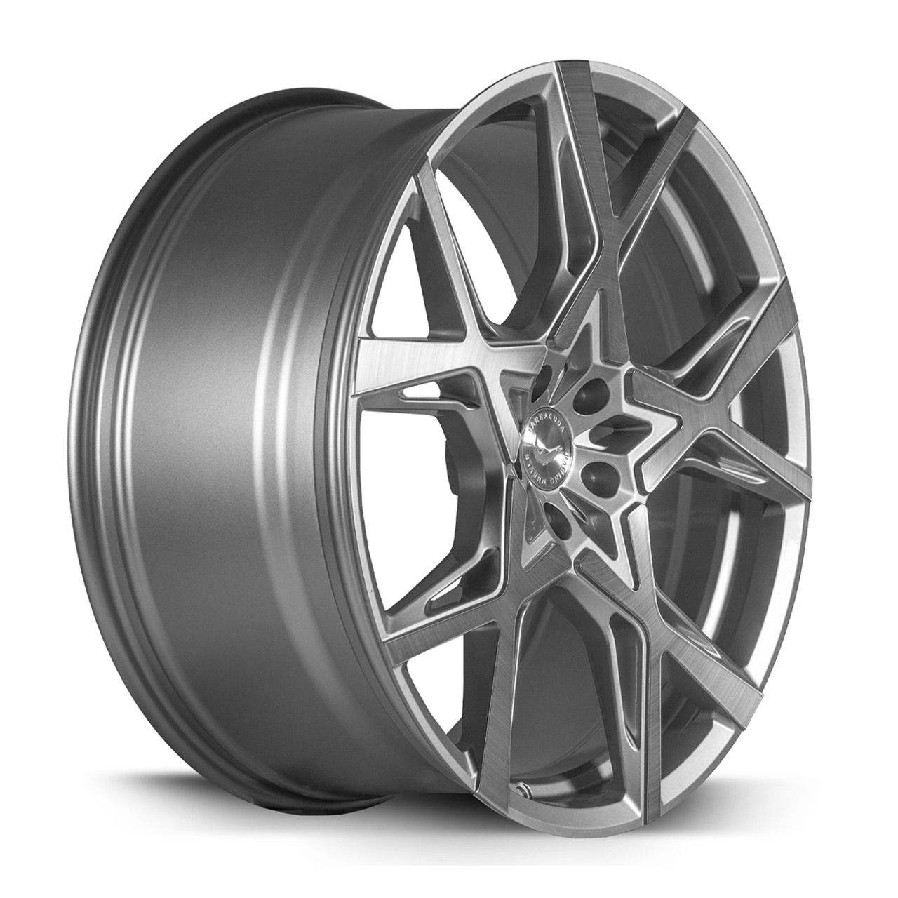 BARRACUDA PROJECT X silver-brushed-surface 10.0Jx22 5x112 ET20