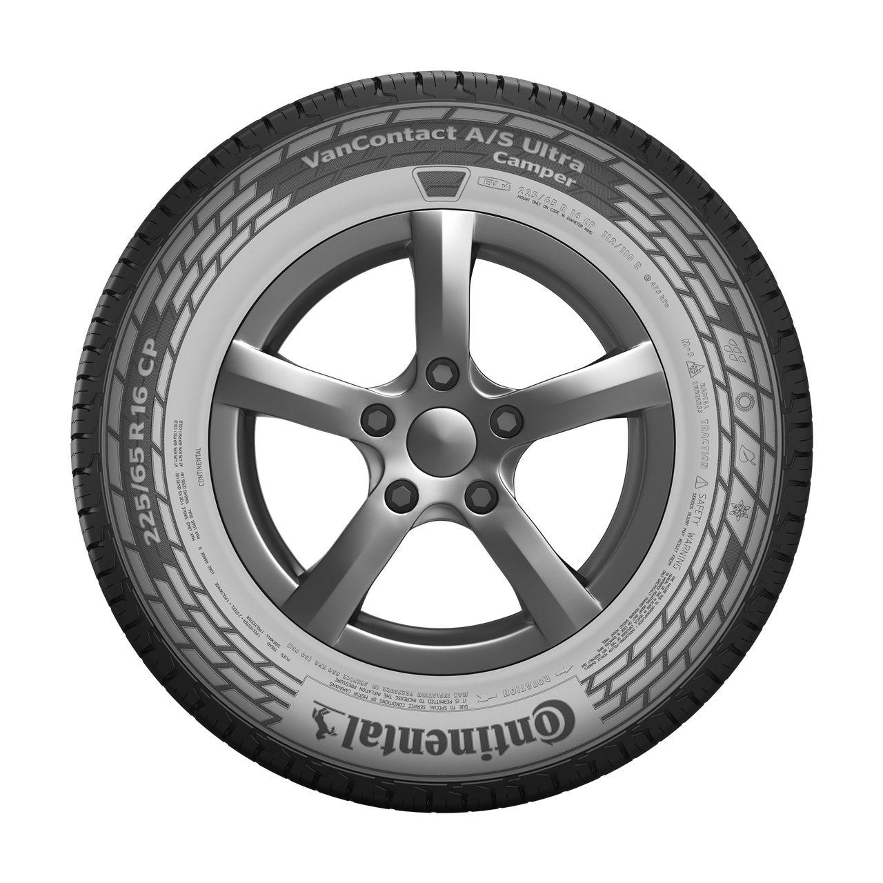 CONTINENTAL VANCONTACT A/S ULTRA CAMPER (EVc) 225/65R16 112R (EVc) BSW