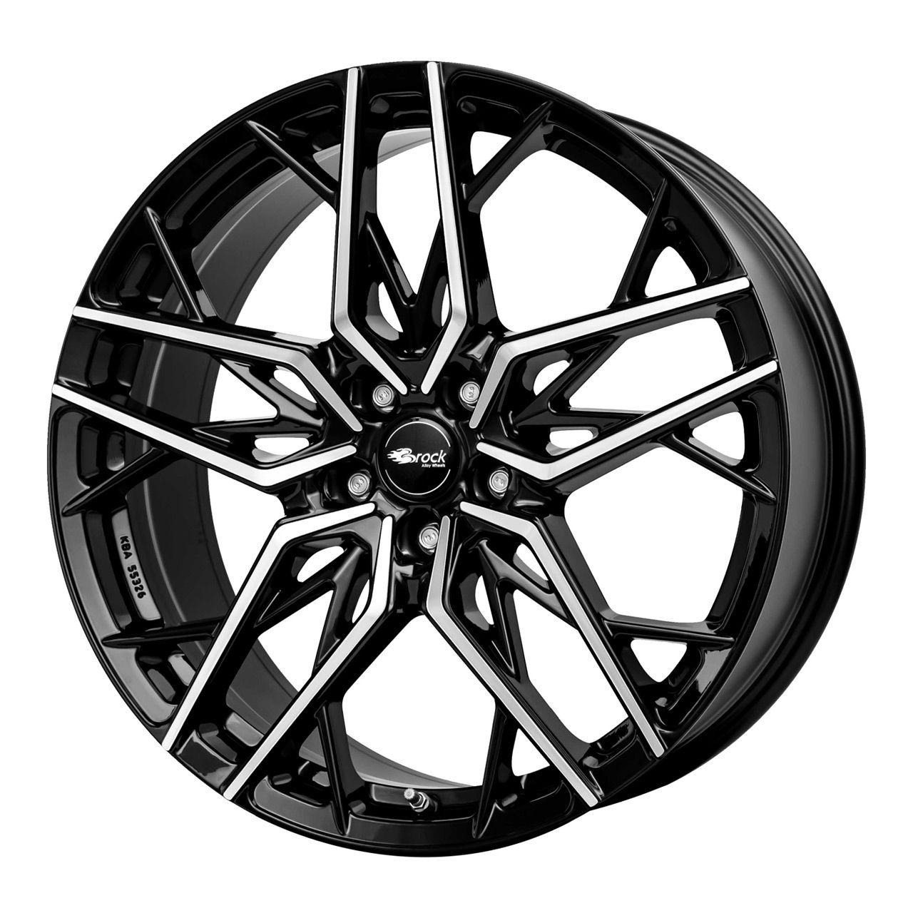 BROCK B44 schwarz glanz voll-poliert (sgvp) 8.0Jx18 5x112 ET35