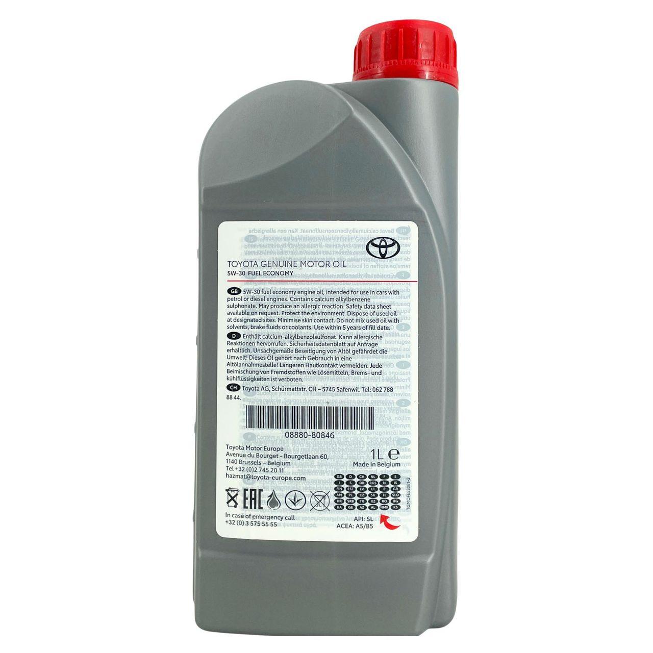Toyota Fuel Economy 5W-30 A5/B5 1 Liter