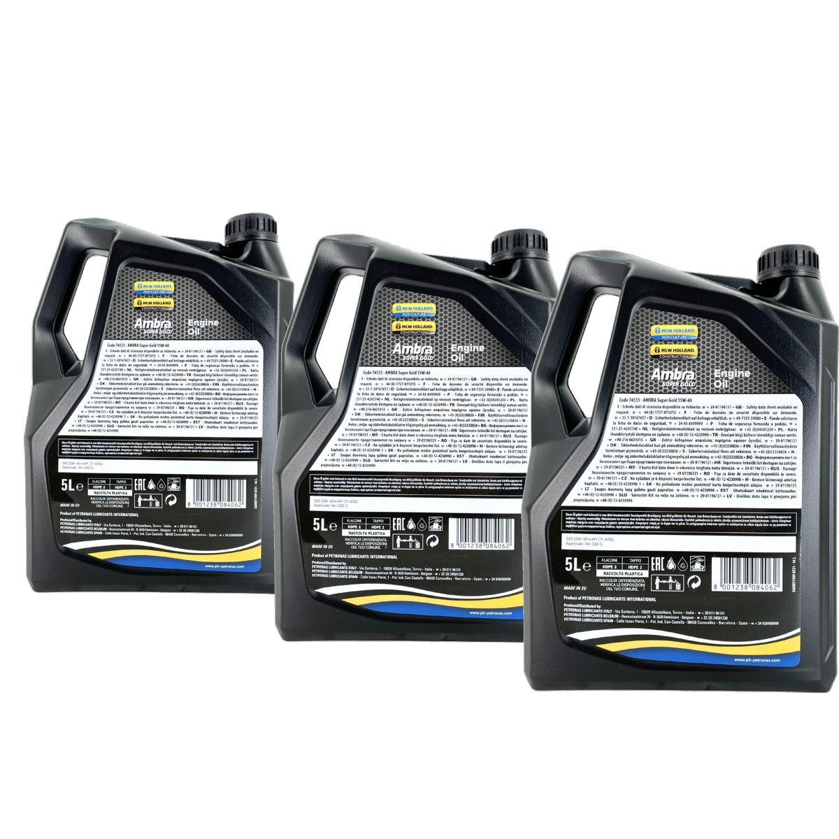 AmbrA Super Gold 15W-40 3x5 Liter