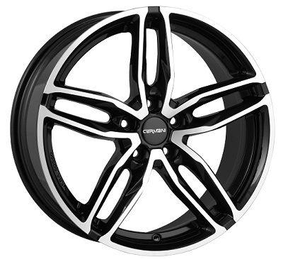CARMANI 13 TWINMAX schwarz poliert 9.0Jx20 5x114.3 ET35