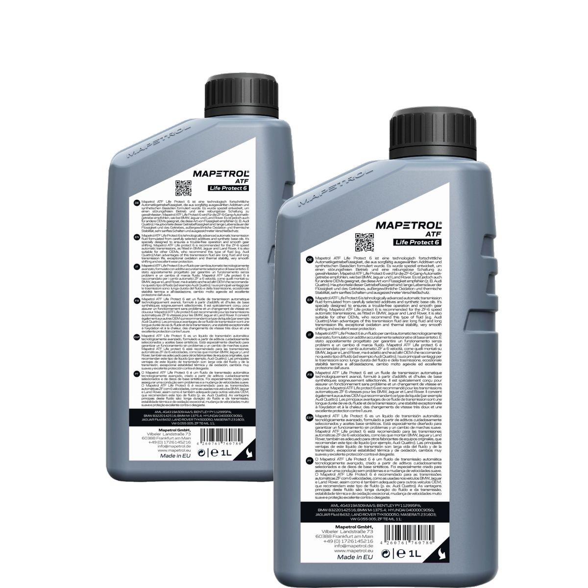 Mapetrol ATF Life Protect 6 2x1 Liter