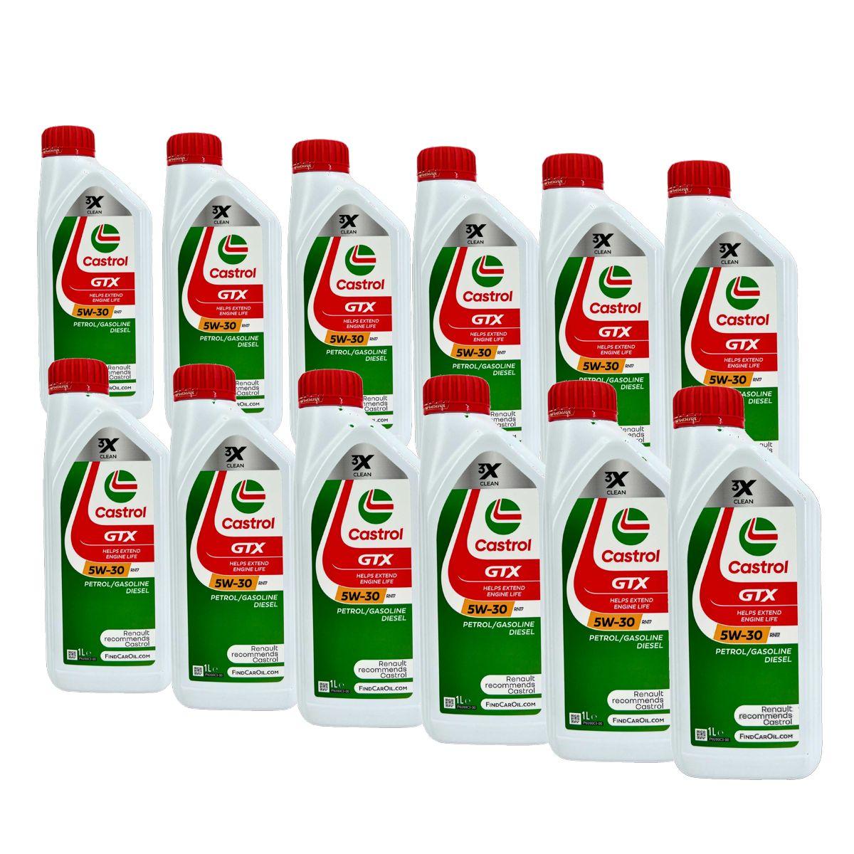 Castrol GTX 5W-30 RN17 12x1 Liter