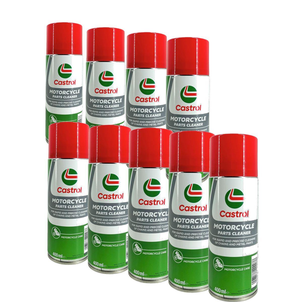 Castrol Motorcycle Parts Cleaner Teilereinigungsspray 9x400 ML