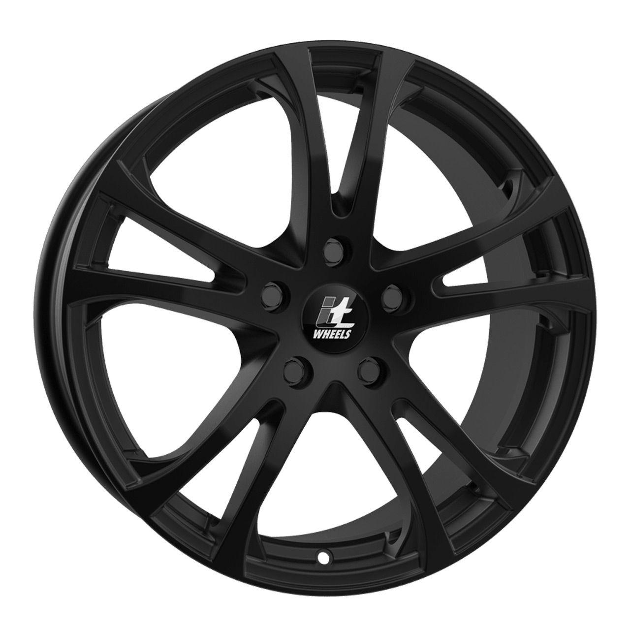 ITWHEELS MICHELLE mattschwarz 6.5Jx15 5x100 ET38