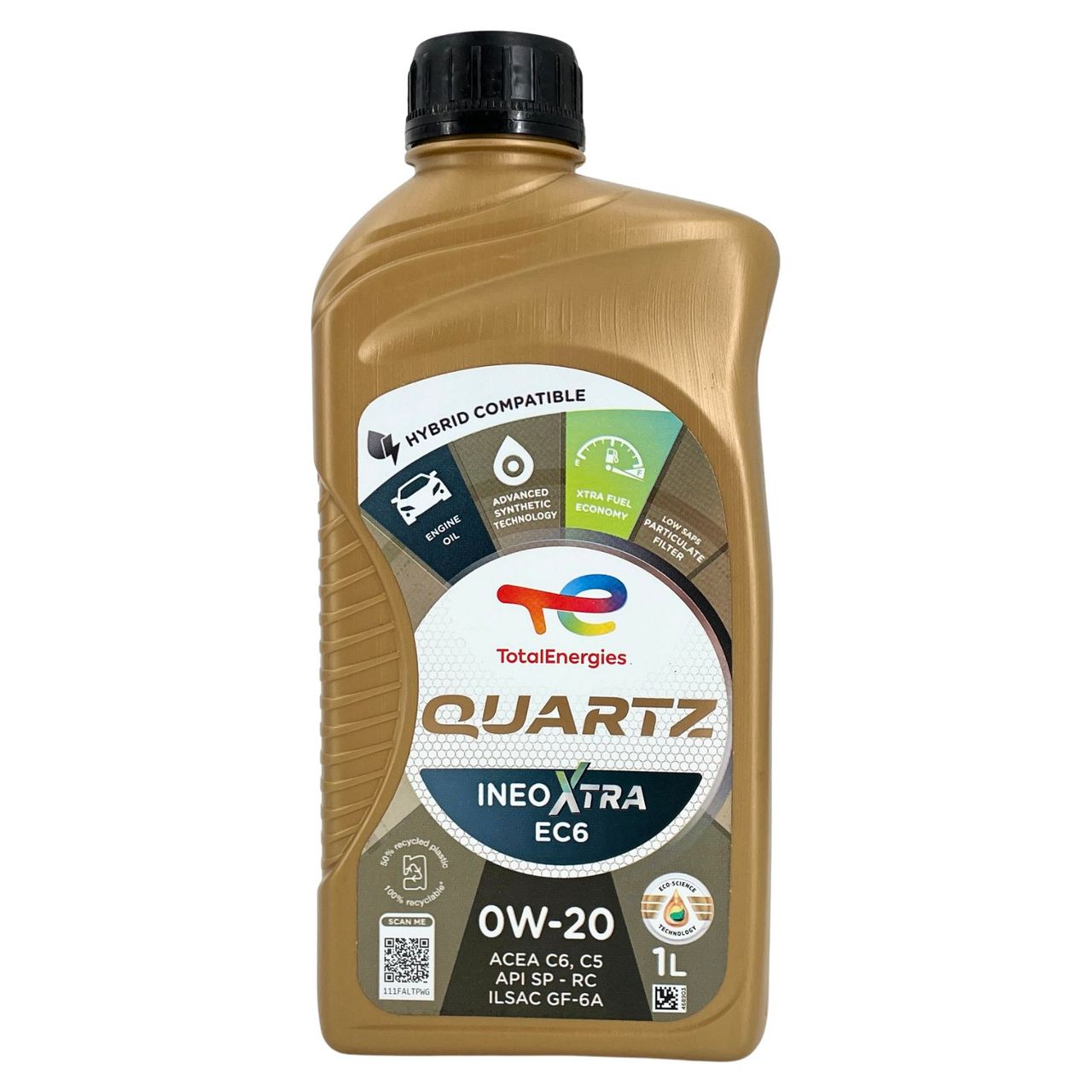 Total Quartz Ineo Xtra EC6 0W-20 1 Liter