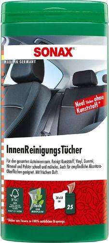 Sonax InnenReinigungsTücher Box 25 Stück