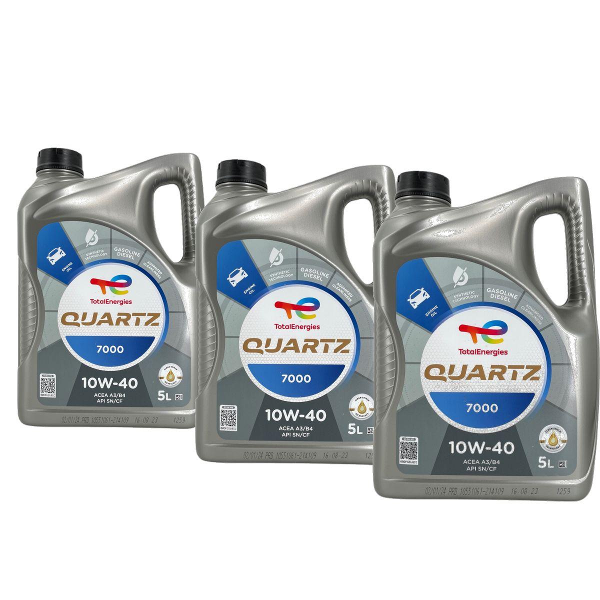 Total Quartz 7000 10W-40 3x5 Liter