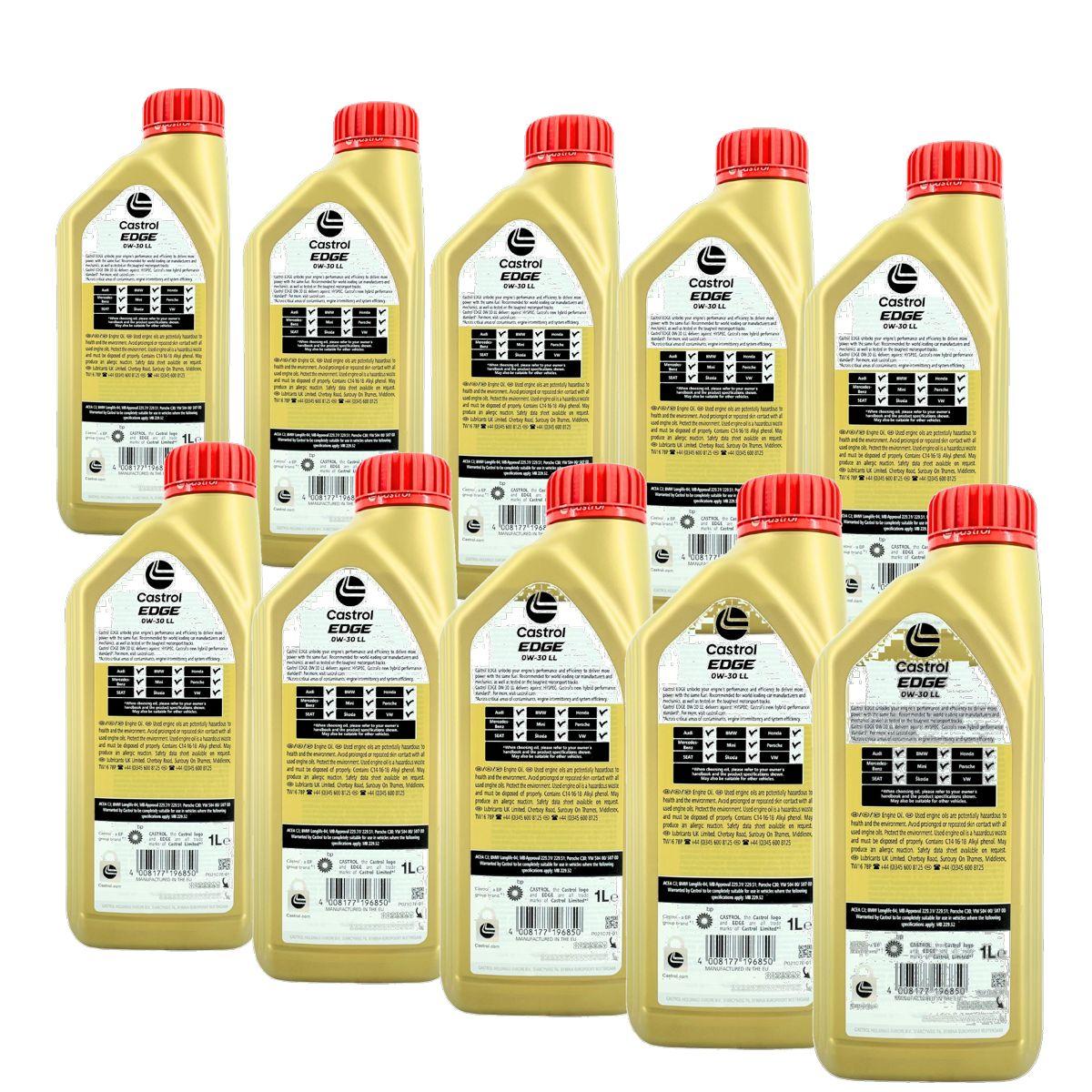 Castrol Edge 0W-30 LL 10x1 Liter