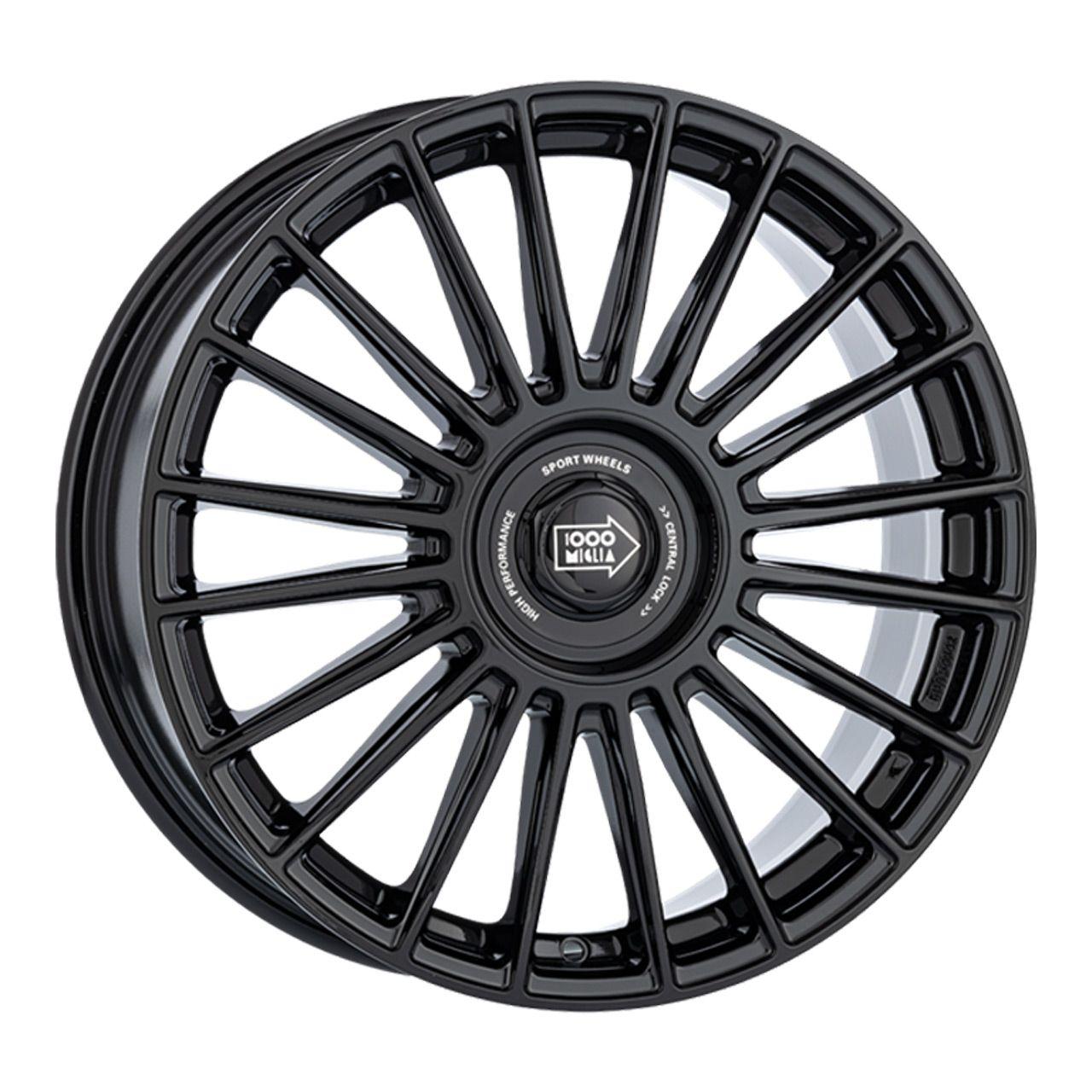 1000 MIGLIA MM1022 gloss black 8.0Jx18 5x110 ET33