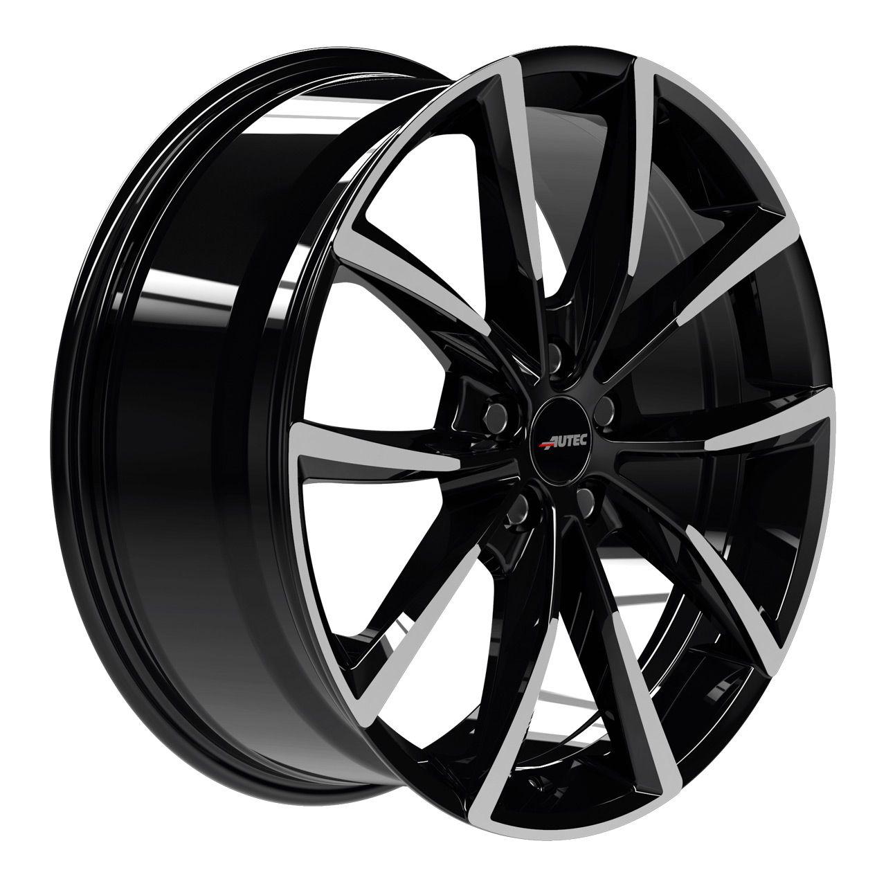 AUTEC TYP AS - ASTANA schwarz poliert 8.0Jx19 5x112 ET30