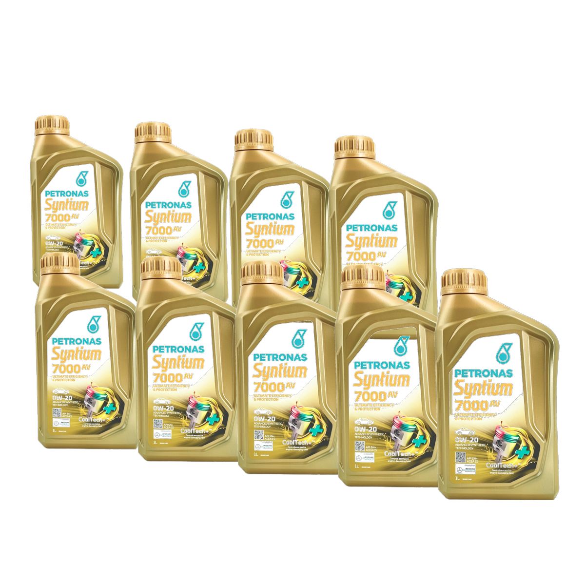 Petronas Syntium 7000 AV 0W-20 9x1 Liter