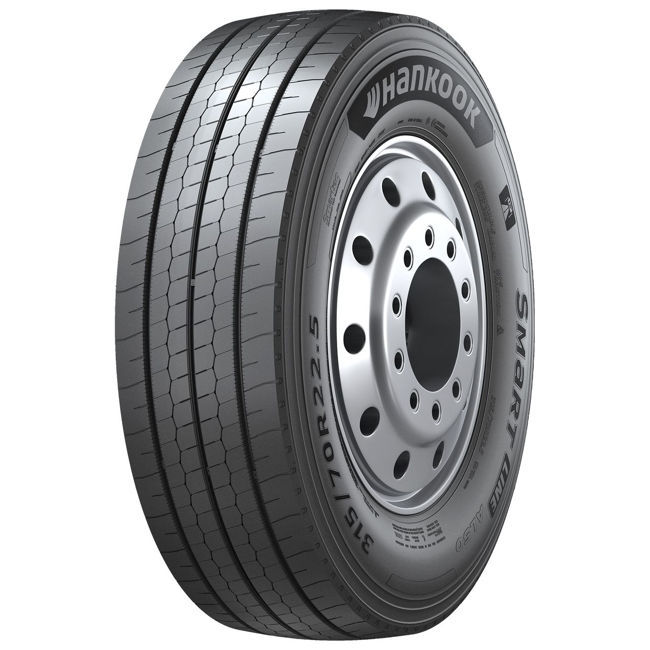 HANKOOK 315/70 R 22.5 TL 156/150L SMARTLINE AL50 20PR M+S 3PMSF LRL (KOR)