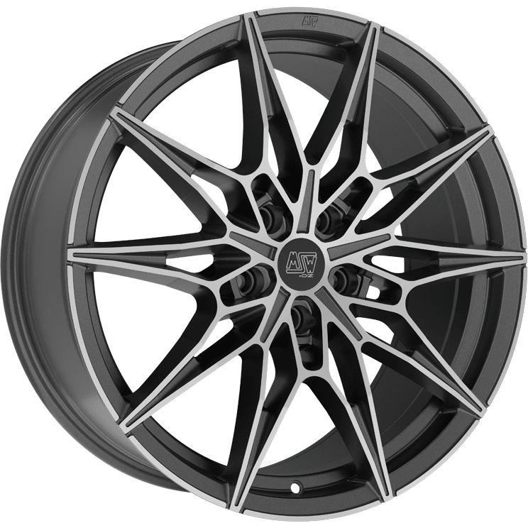 MSW (OZ) MSW 75 matt gun metal full polished 8.5Jx19 5x120 ET35