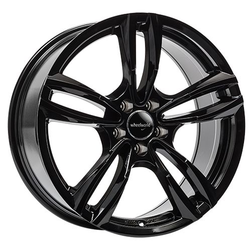 WHEELWORLD-2DRV WH29 black glossy painted 7.5Jx17 5x112 ET45