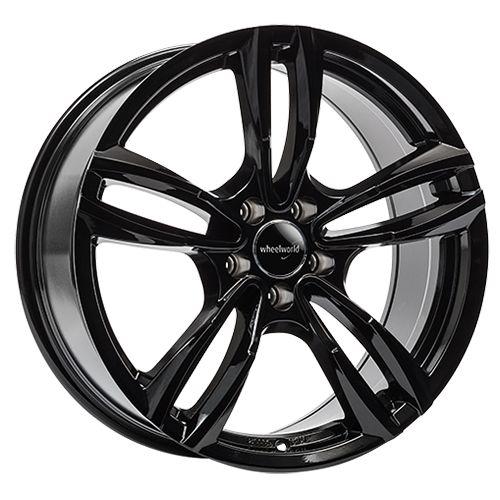 WHEELWORLD-2DRV WH29 black glossy painted 8.5Jx19 5x120 ET35