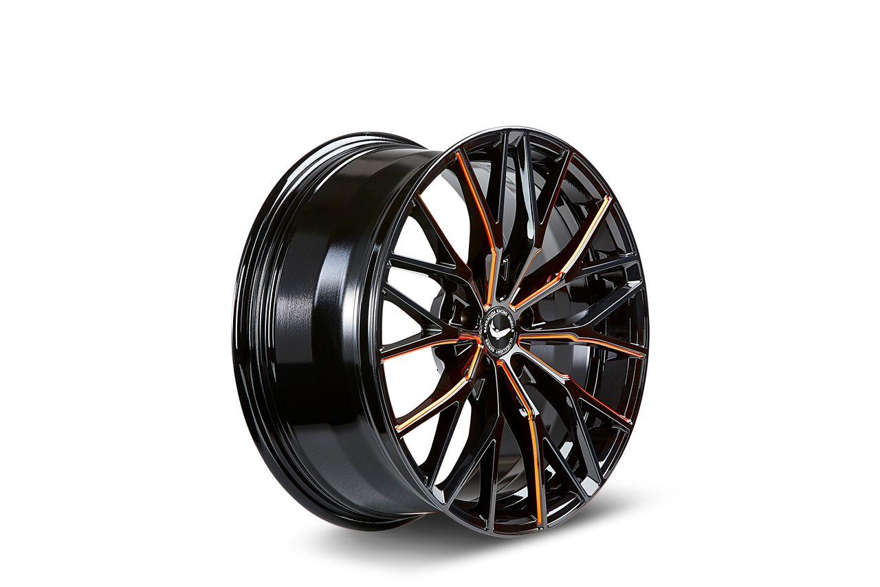 BARRACUDA PROJECT 3.0 black gloss flashorange 8.5Jx19 5x120 ET42