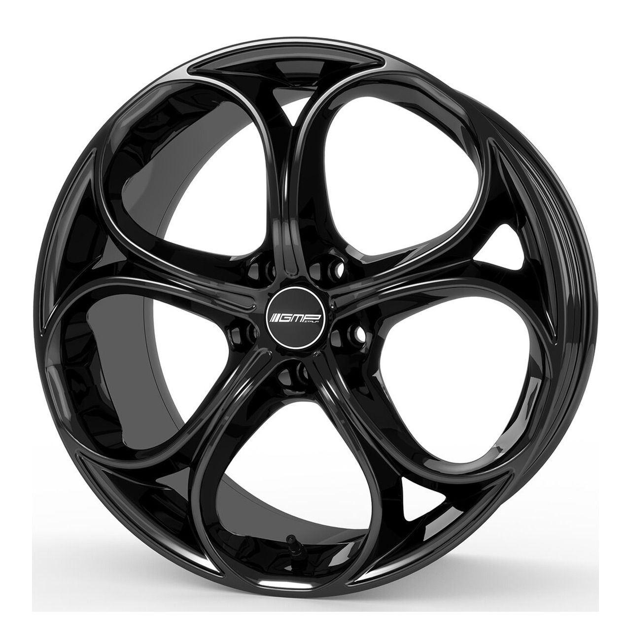 GMP DRAKE black glossy 8.0Jx18 5x110 ET33