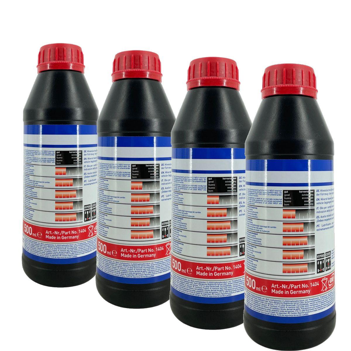 Liqui Moly Hypoid-Getriebeöl (GL5) SAE 85W-90 4x500 ML