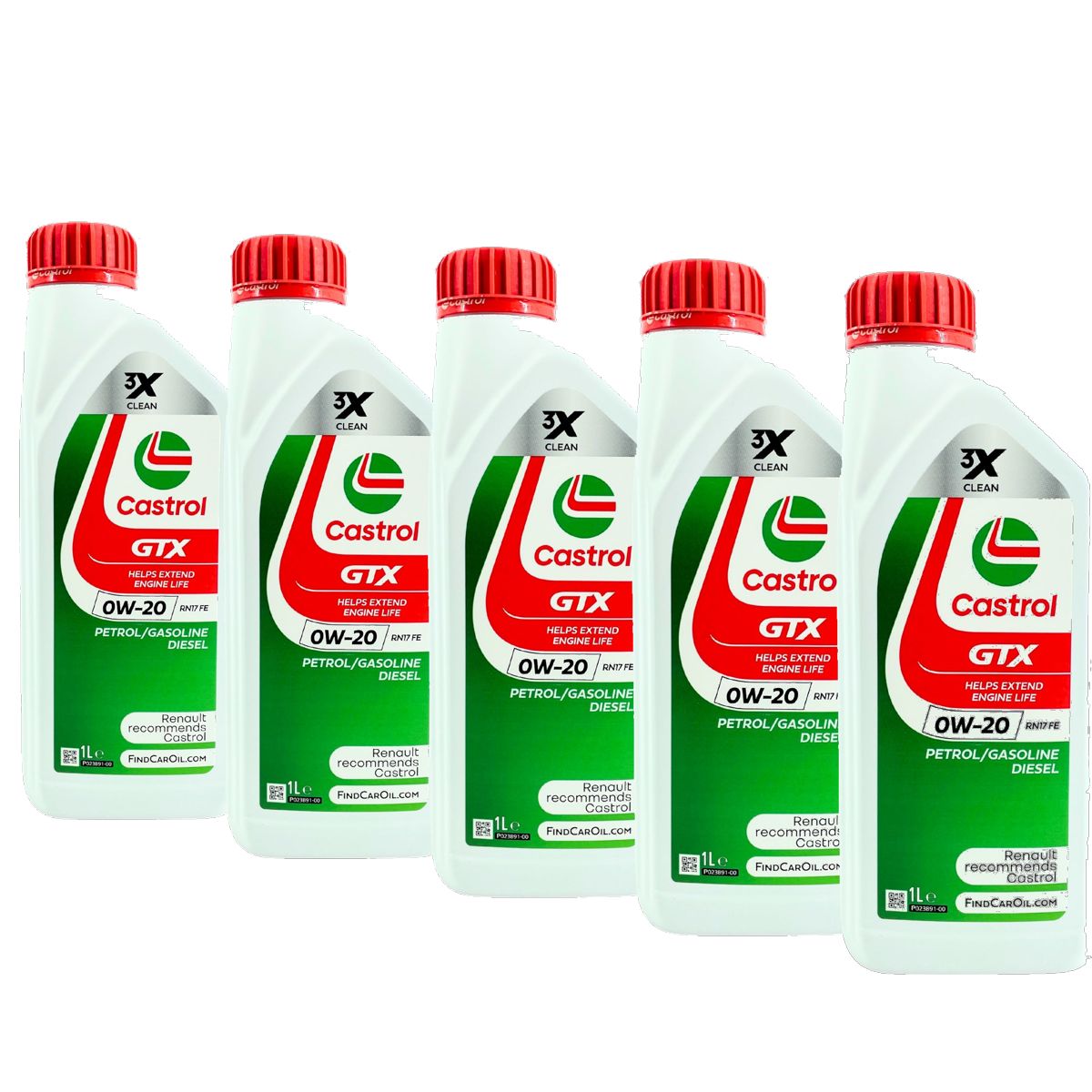 Castrol GTX 0W-20 RN17 FE 5x1 Liter