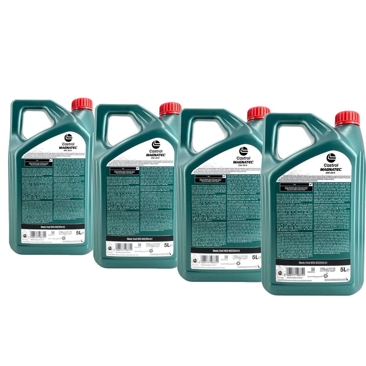 Castrol Magnatec 0W-20 E 4x5 Liter