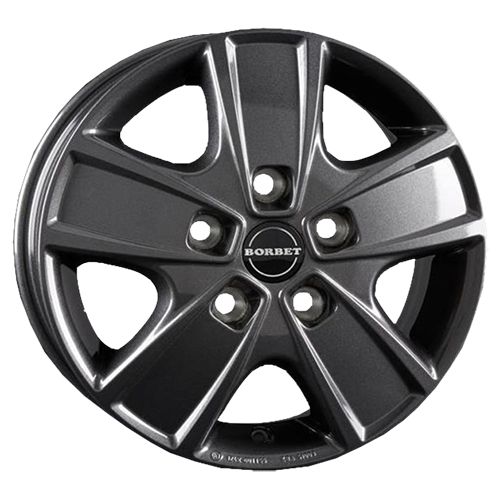 BORBET DESIGN CWG black glossy 6.0Jx16 5x118 ET68