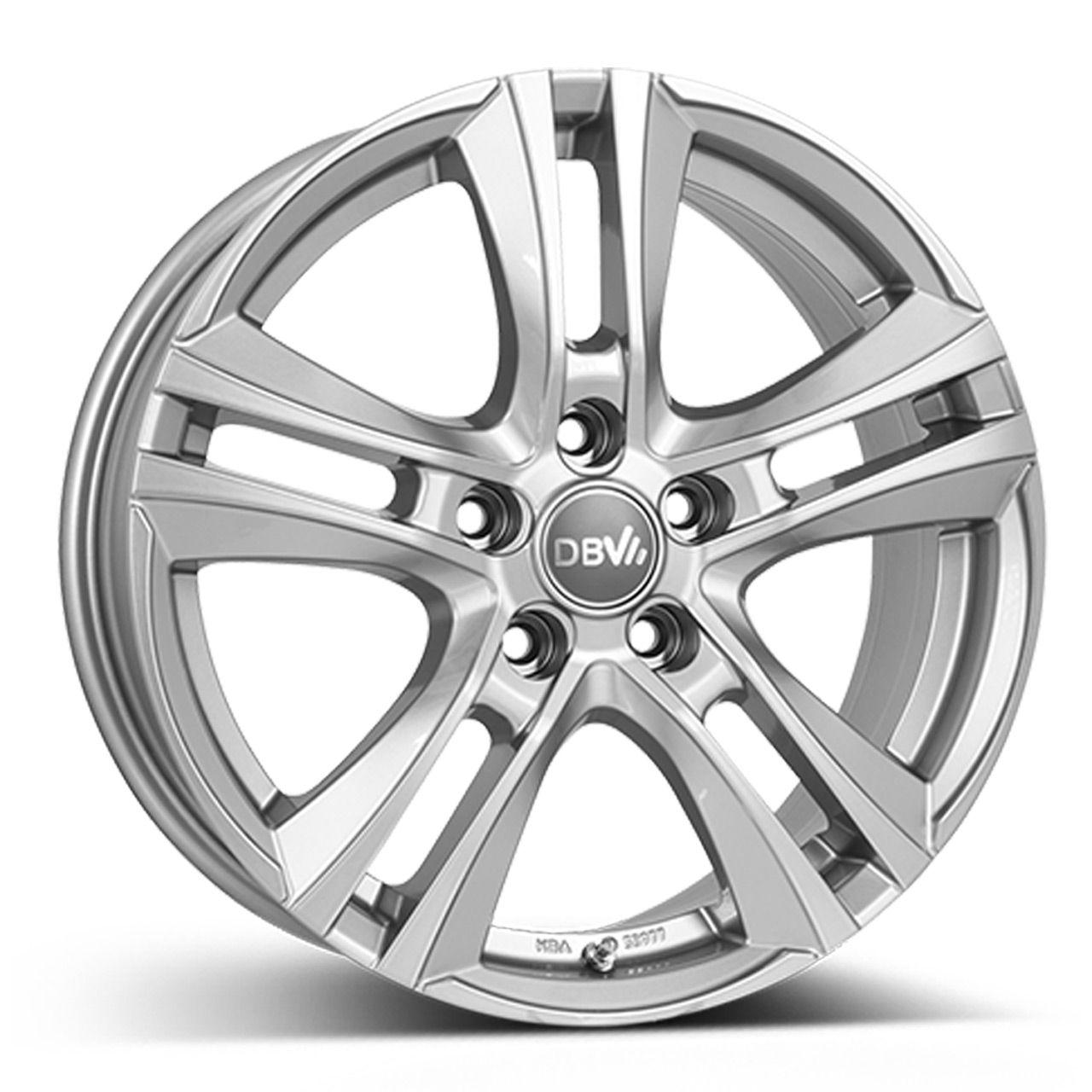 DBV ANDORRA II hypersilber 7.0Jx17 5x108 ET47