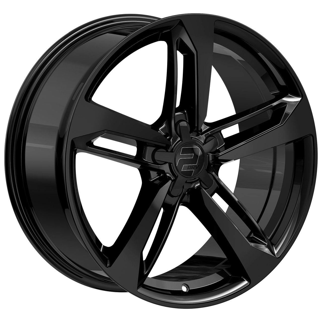 WHEELWORLD-2DRV WH36 black glossy painted 8.0Jx18 5x112 ET30