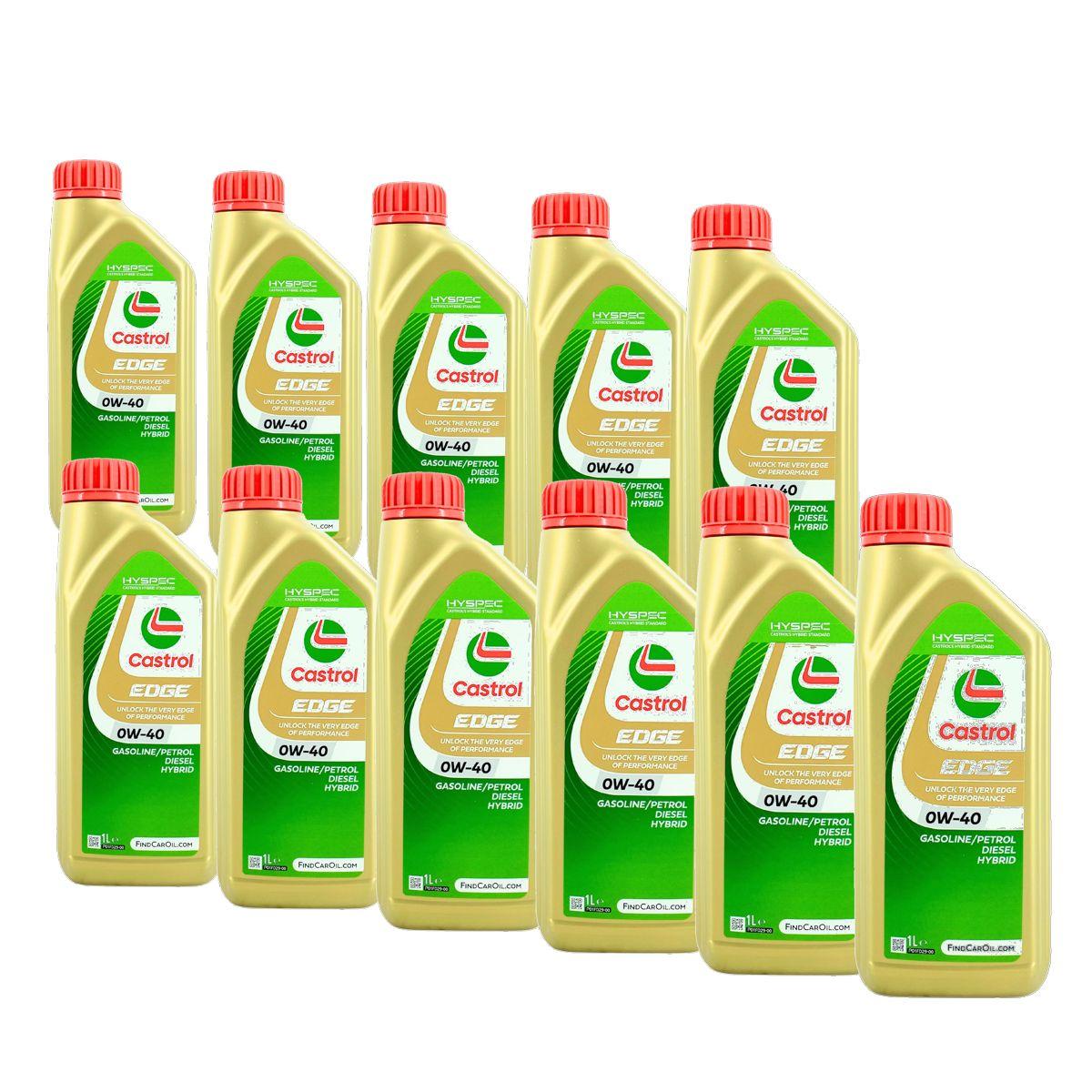 Castrol Edge 0W-40 11x1 Liter