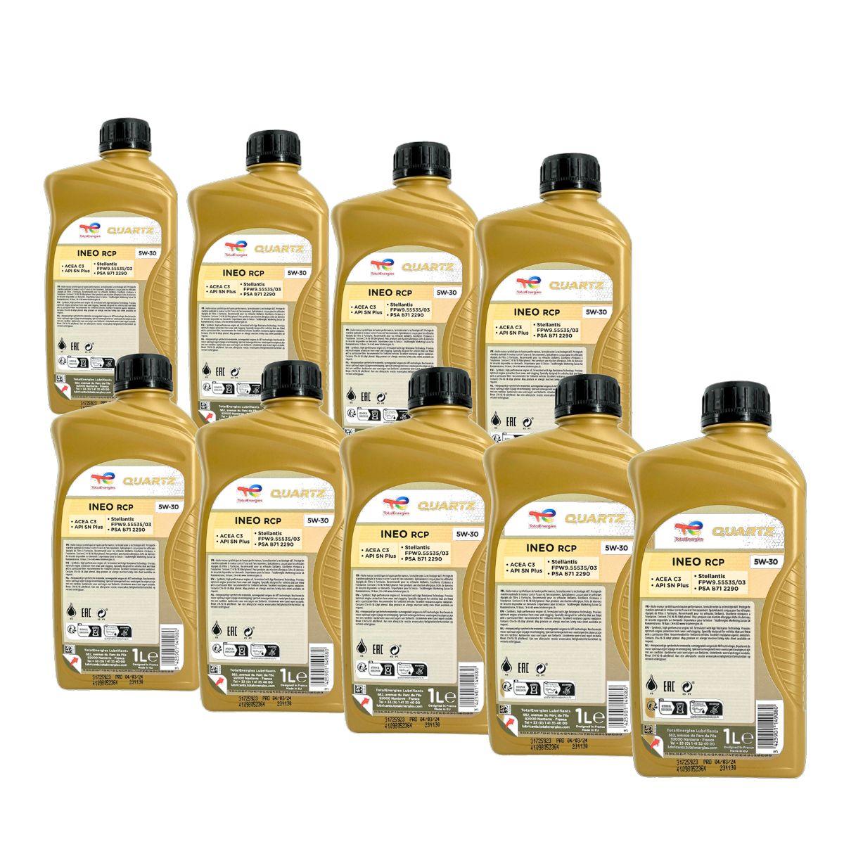 Total Quartz Ineo RCP 5W-30 9x1 Liter