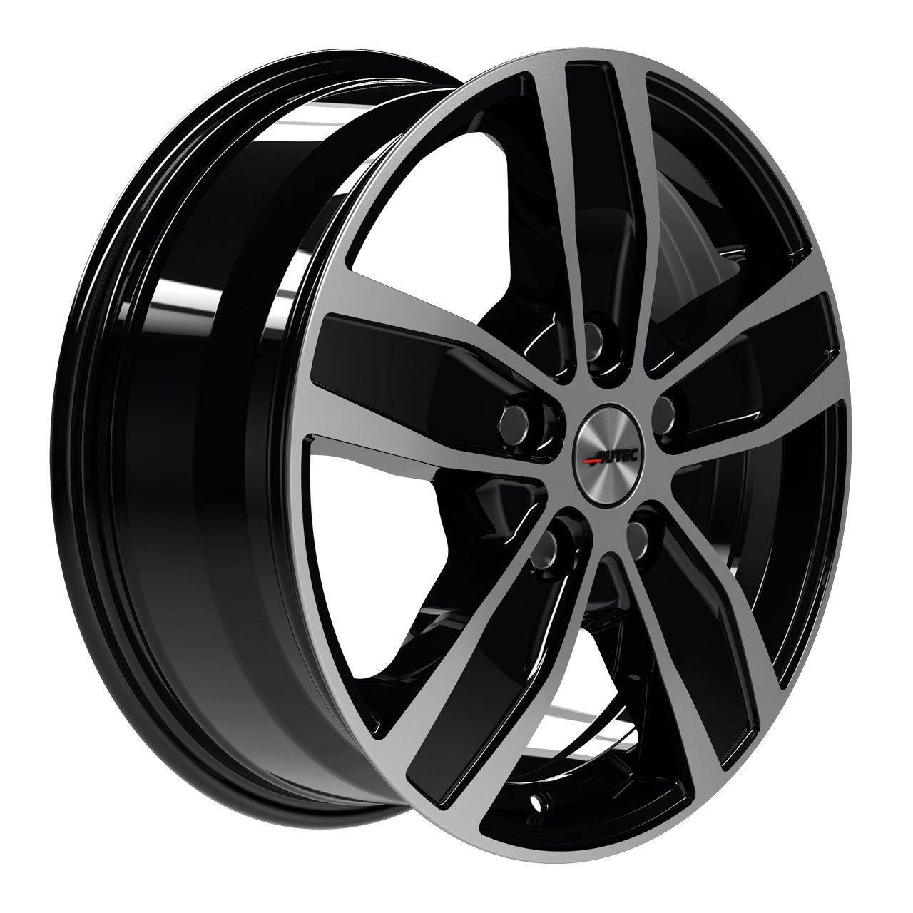 AUTEC TYP Q - QUANTRO 5L schwarz poliert 7.5Jx18 5x120 ET45