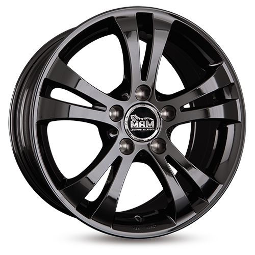 MAM WHEELS MAM D2 black painted 7.5Jx16 5x112 ET45