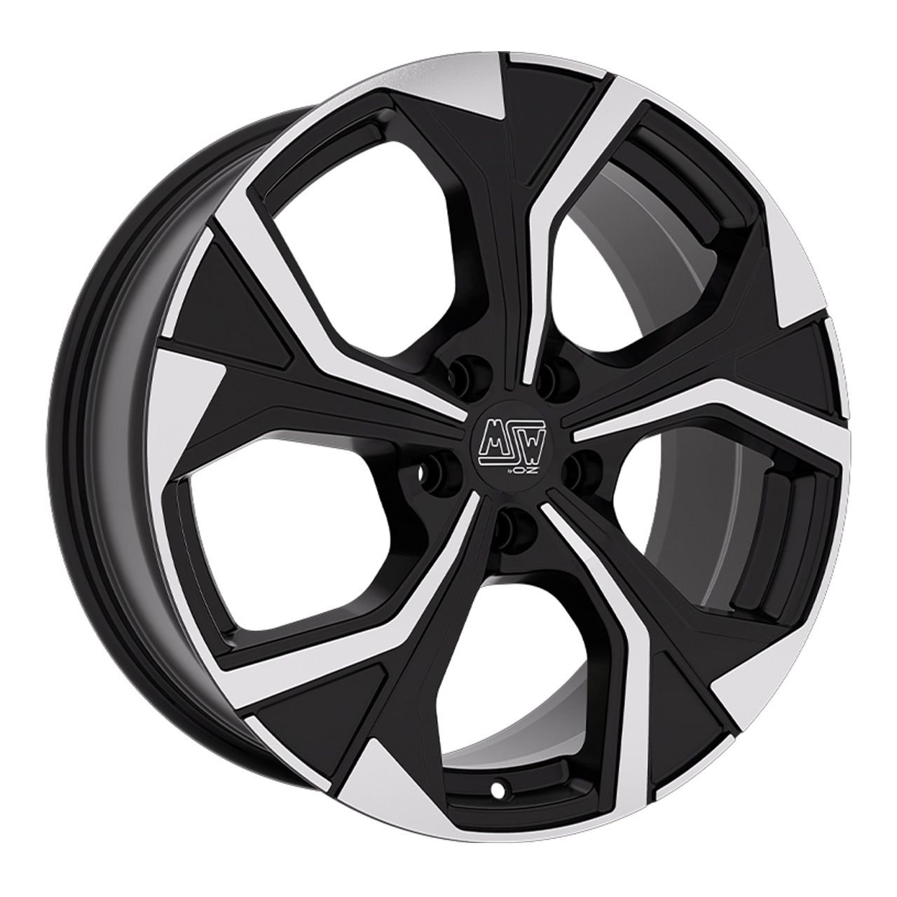 MSW (OZ) MSW 43 gloss black full polished 7.5Jx18 5x100 ET46