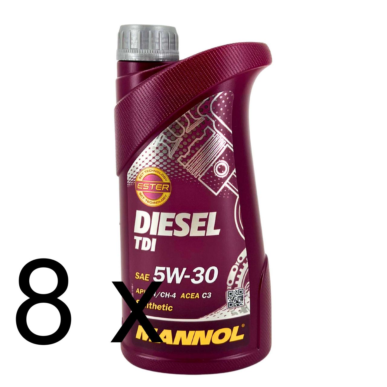 Mannol Diesel TDI 5W-30 8x1 Liter