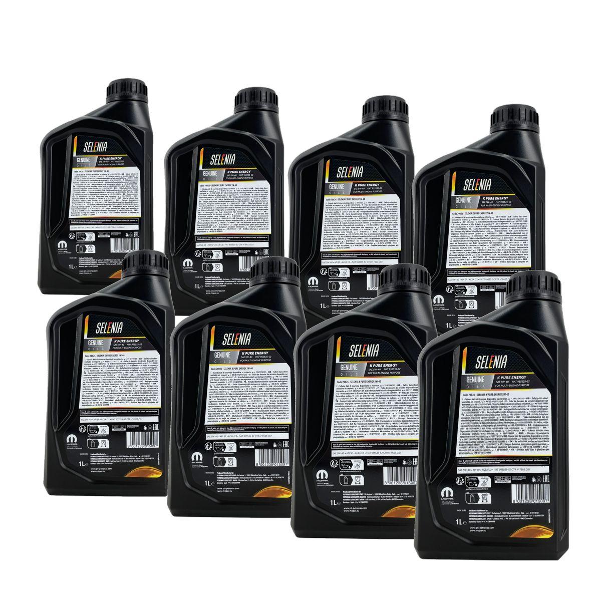 Selenia K Pure Energy 5W-40 8x1 Liter