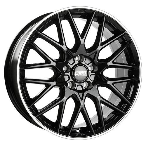 CMS C25-DRB diamond rim black 9.0Jx20 5x112 ET57
