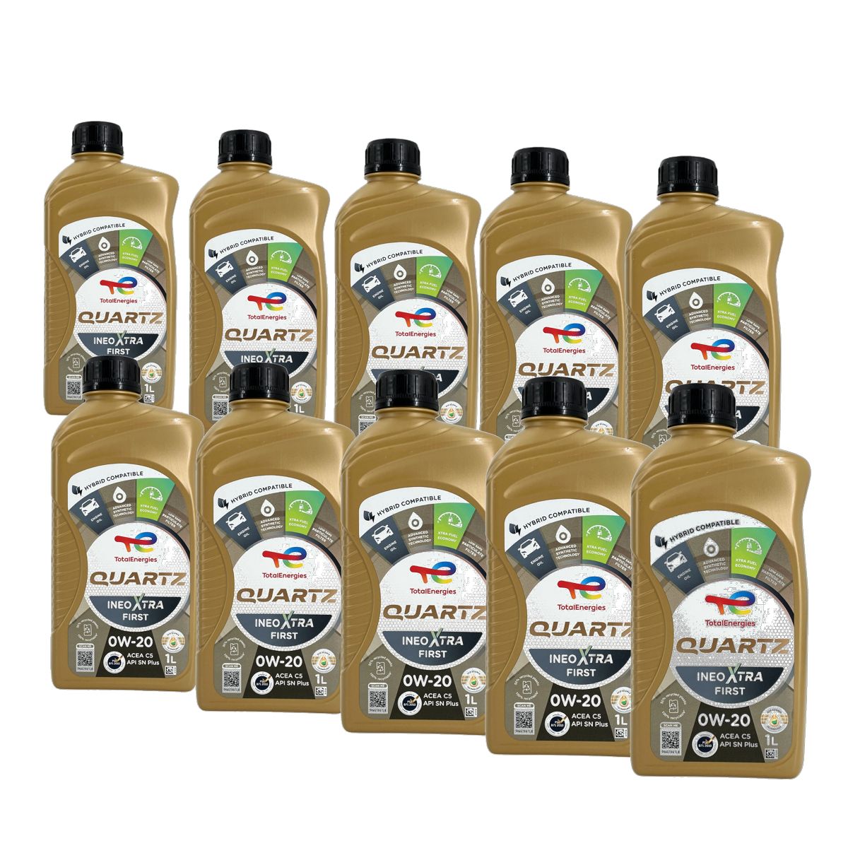 Total Quartz Ineo Xtra First 0W-20 10x1 Liter