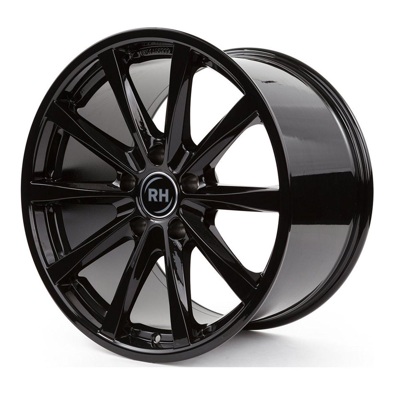 RH GT RAD schwarz glanz lackiert 8.0Jx17 5x105 ET35