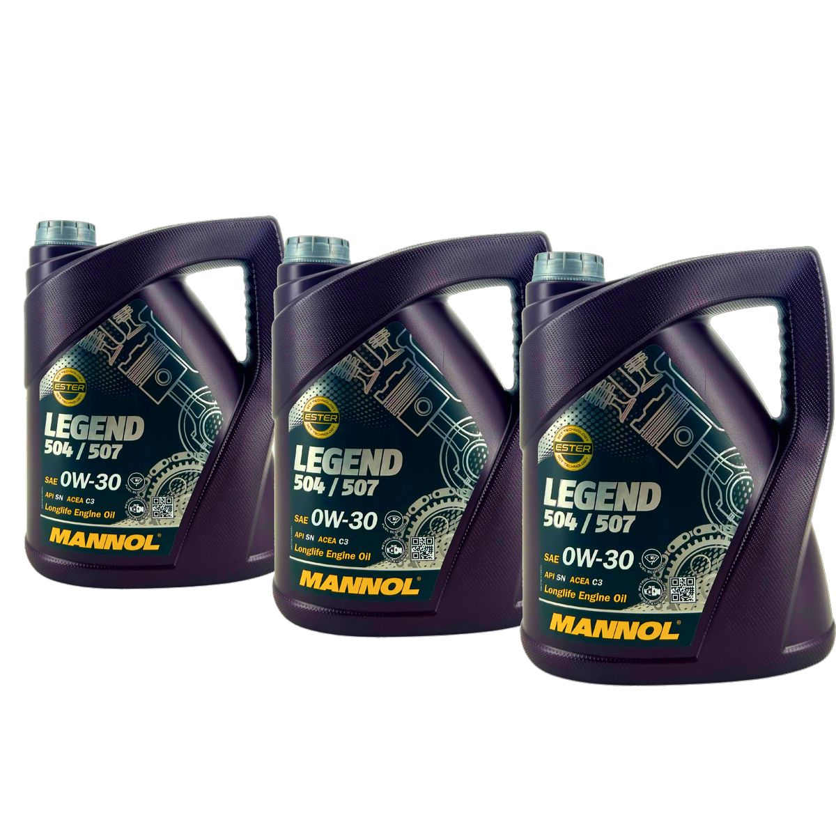 Mannol Legend 504/507 0W-30 3x5 Liter