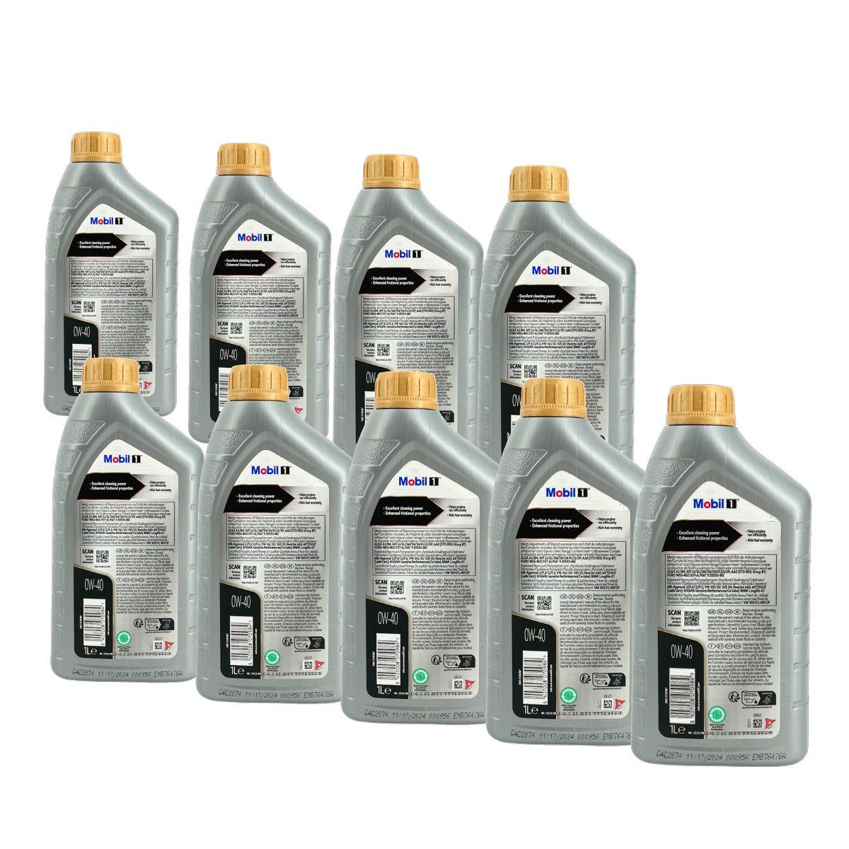 Mobil 1 FS 0W-40 9x1 Liter