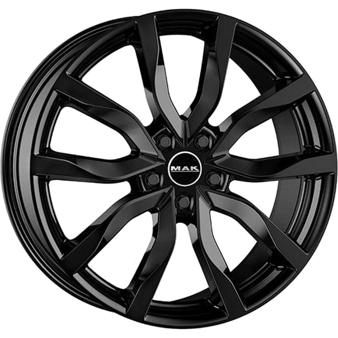 MAK HIGHLANDS gloss black 9.5Jx20 5x120 ET40