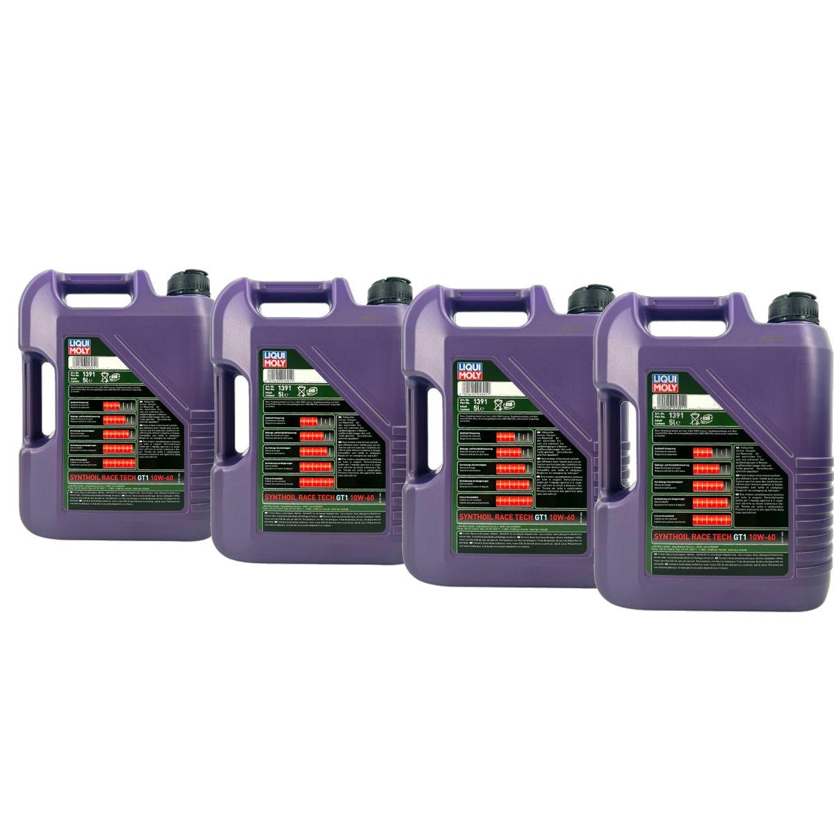 Liqui Moly Synthoil Race Tech GT1 10W-60 4x5 Liter