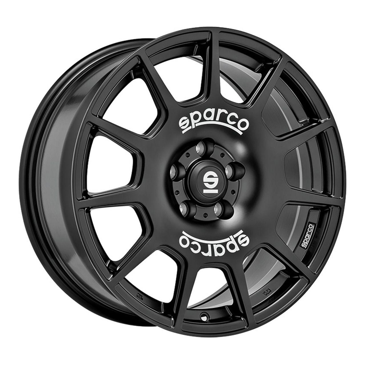 SPARCO SPARCO TERRA matt black + white lettering 8.0Jx18 5x114.3 ET35