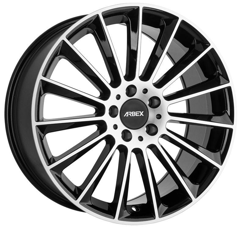 ARBEX ARBEX 6 black polish 9.0x18 5x112 ET35