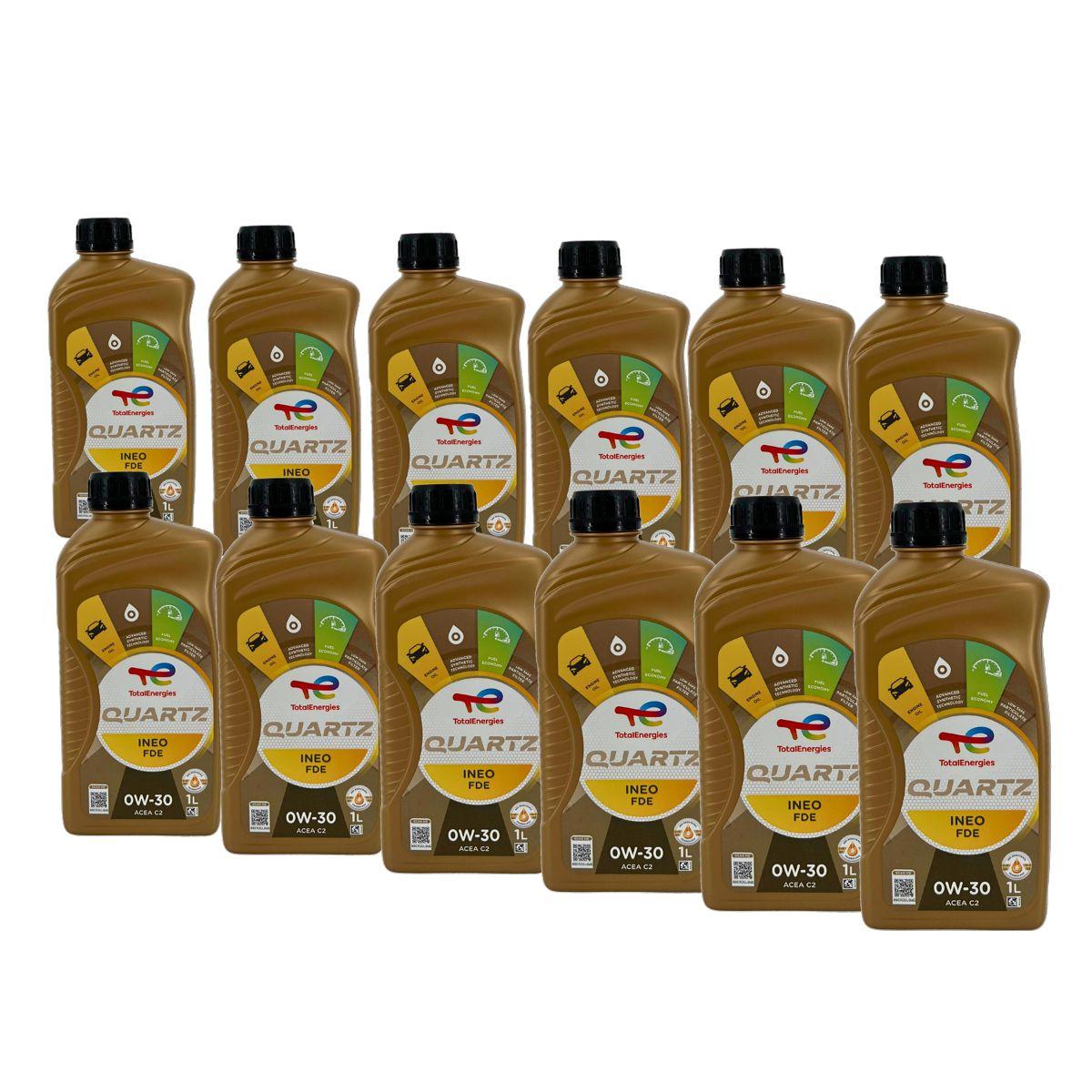Total Quartz Ineo FDE 0W-30 12x1 Liter