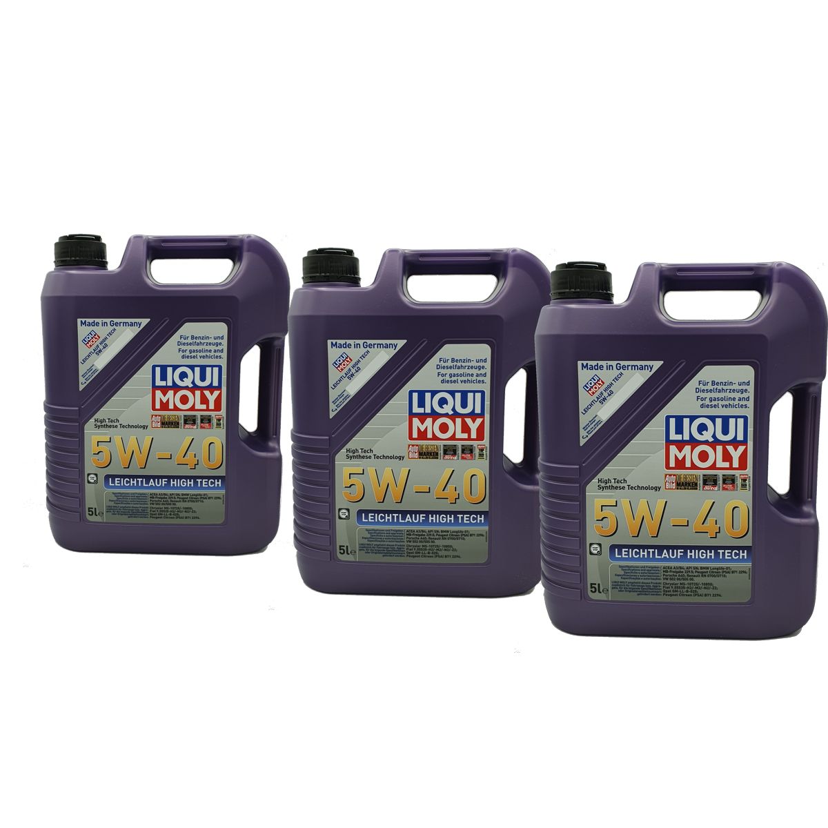 Liqui Moly Leichtlauf High Tech 5W-40 3x5 Liter