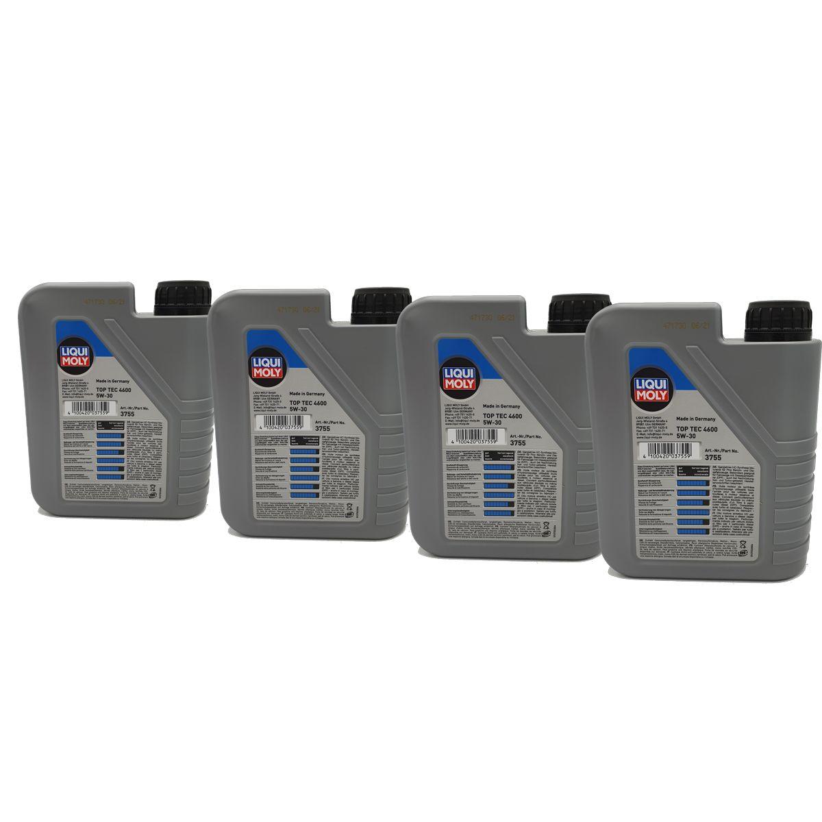 Liqui Moly Top Tec 4600 5W-30 4x1 Liter