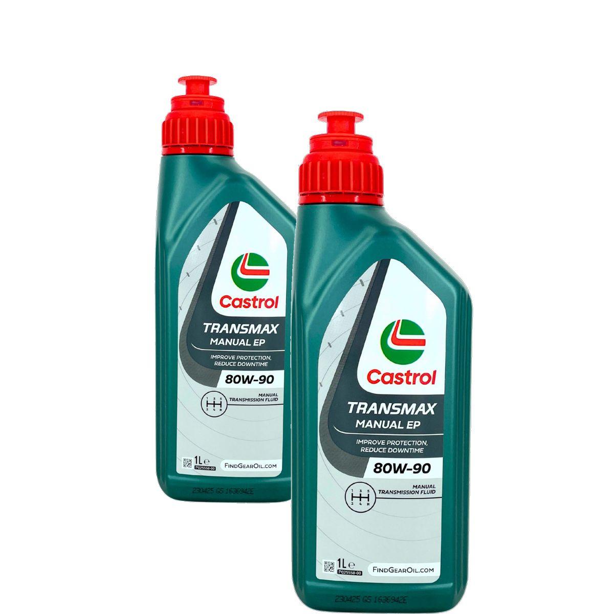 Castrol Transmax Manual EP 80W-90 2x1 Liter